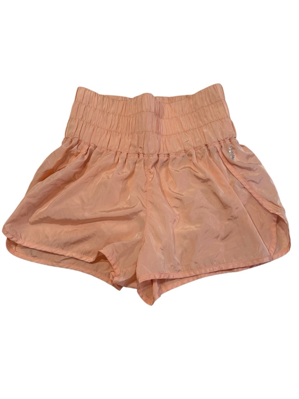 Free People free movement High-Waist Peach Women's Shorts